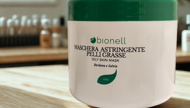 Bionell | Maschera Astringente per Pelli Grasse da 500ml